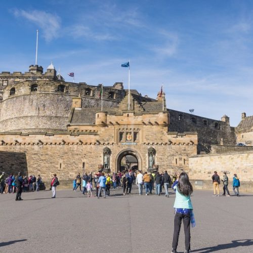 Edinburgh Castle Esplanade Front